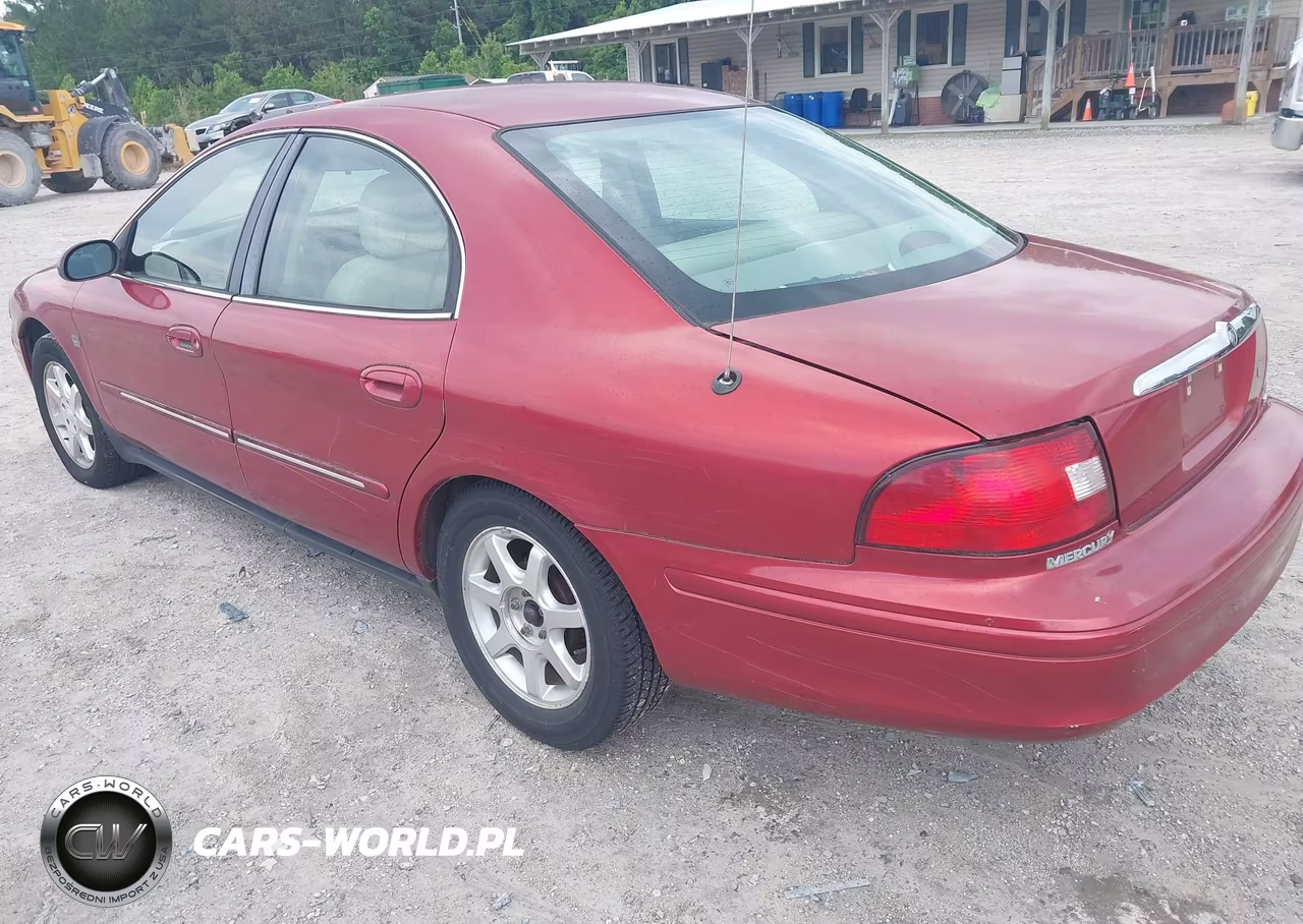 2000 Mercury Sable Ls Premium VIN:1MEFM55S4YA606427 - 3