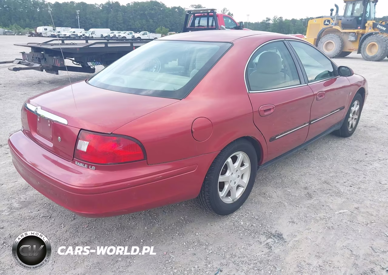 2000 Mercury Sable Ls Premium VIN:1MEFM55S4YA606427 - 4