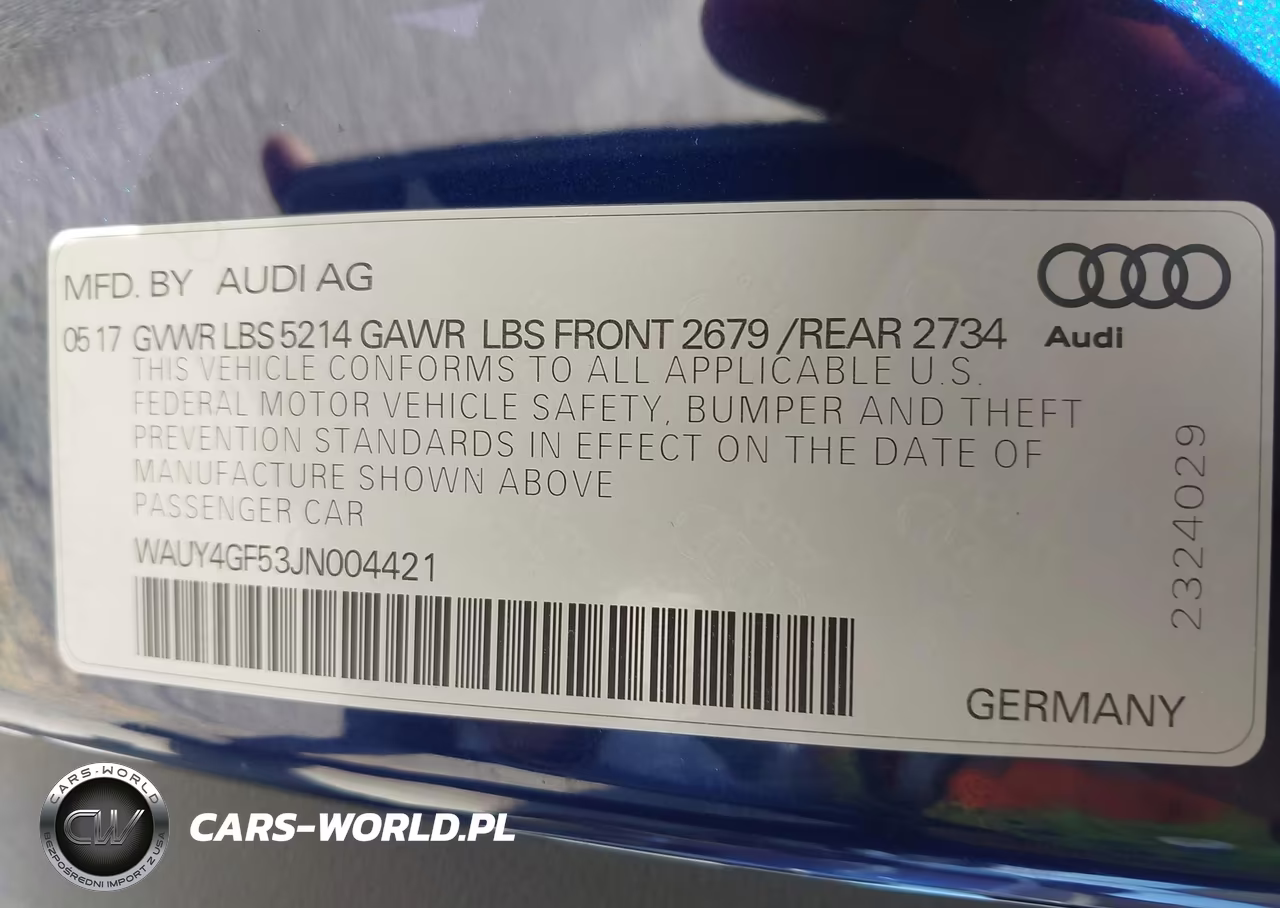 2018 Audi S5 3.0T Premium Plus VIN:WAUY4GF53JN004421 - 9