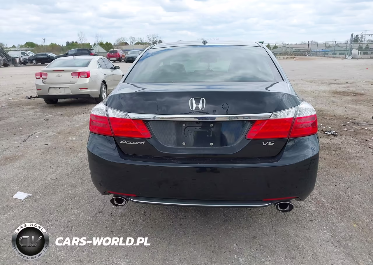 2014 Honda Accord Ex-L V-6 VIN:1HGCR3F83EA011384 - 16