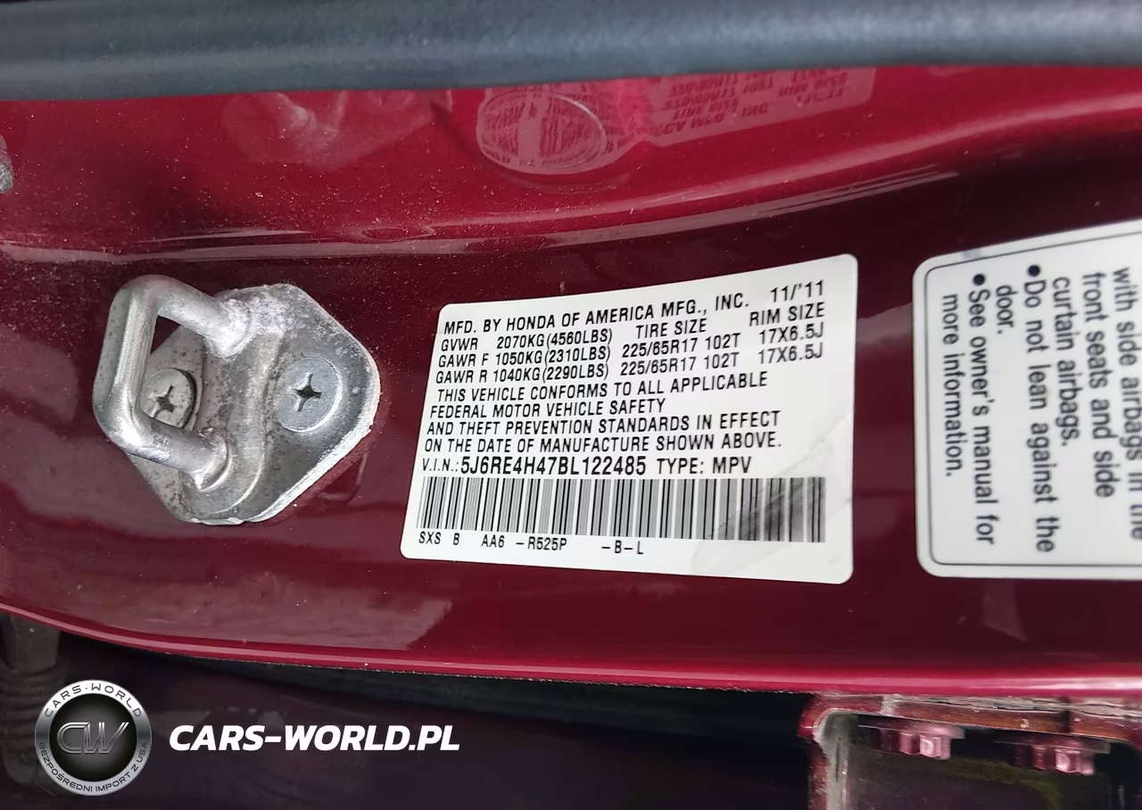 2011 Honda Cr-V Se VIN:5J6RE4H47BL122485 - 9