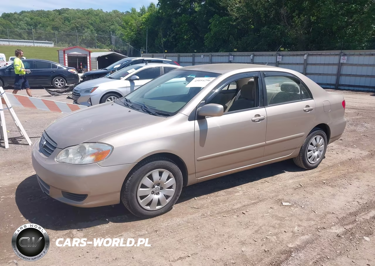 2004 Toyota Corolla Le VIN:1NXBR32E74Z197543 - 2
