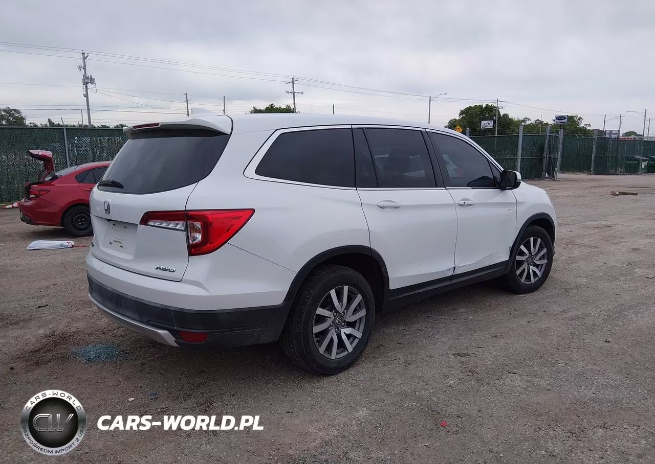 2020 Honda Pilot Ex-L VIN:5FNYF6H51LB026648 - 4