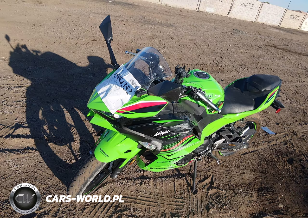 2024 Kawasaki Ex500 H VIN:ML5EXGH16RDA05861 - 2