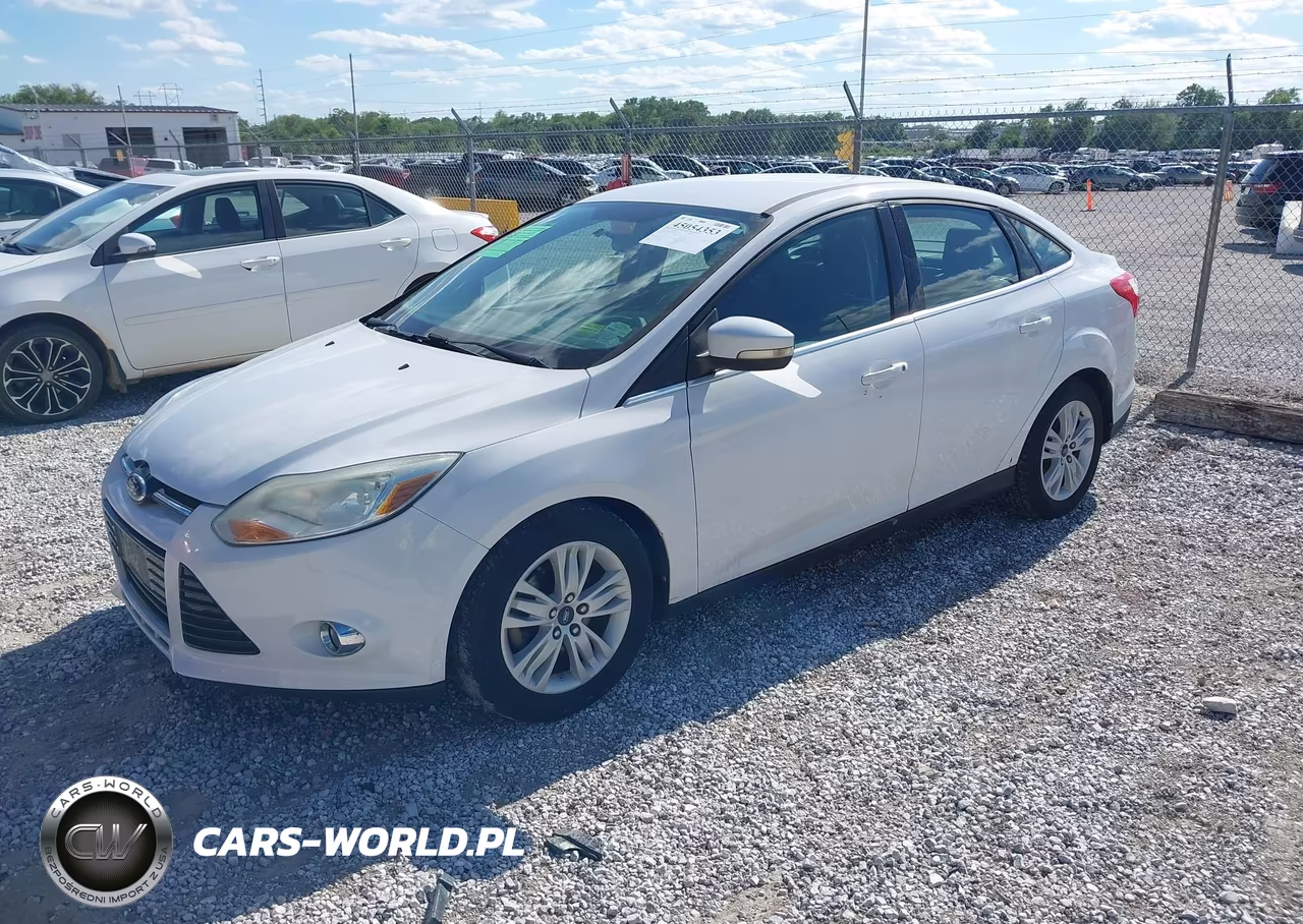 2012 Ford Focus Sel VIN:1FAHP3H24CL317035 - 2