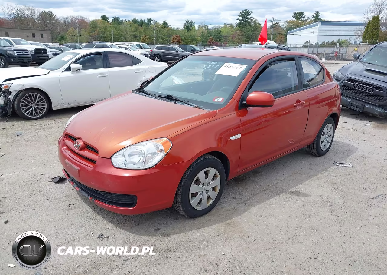 2010 Hyundai Accent Gs VIN:KMHCM3AC9AU158208 - 2