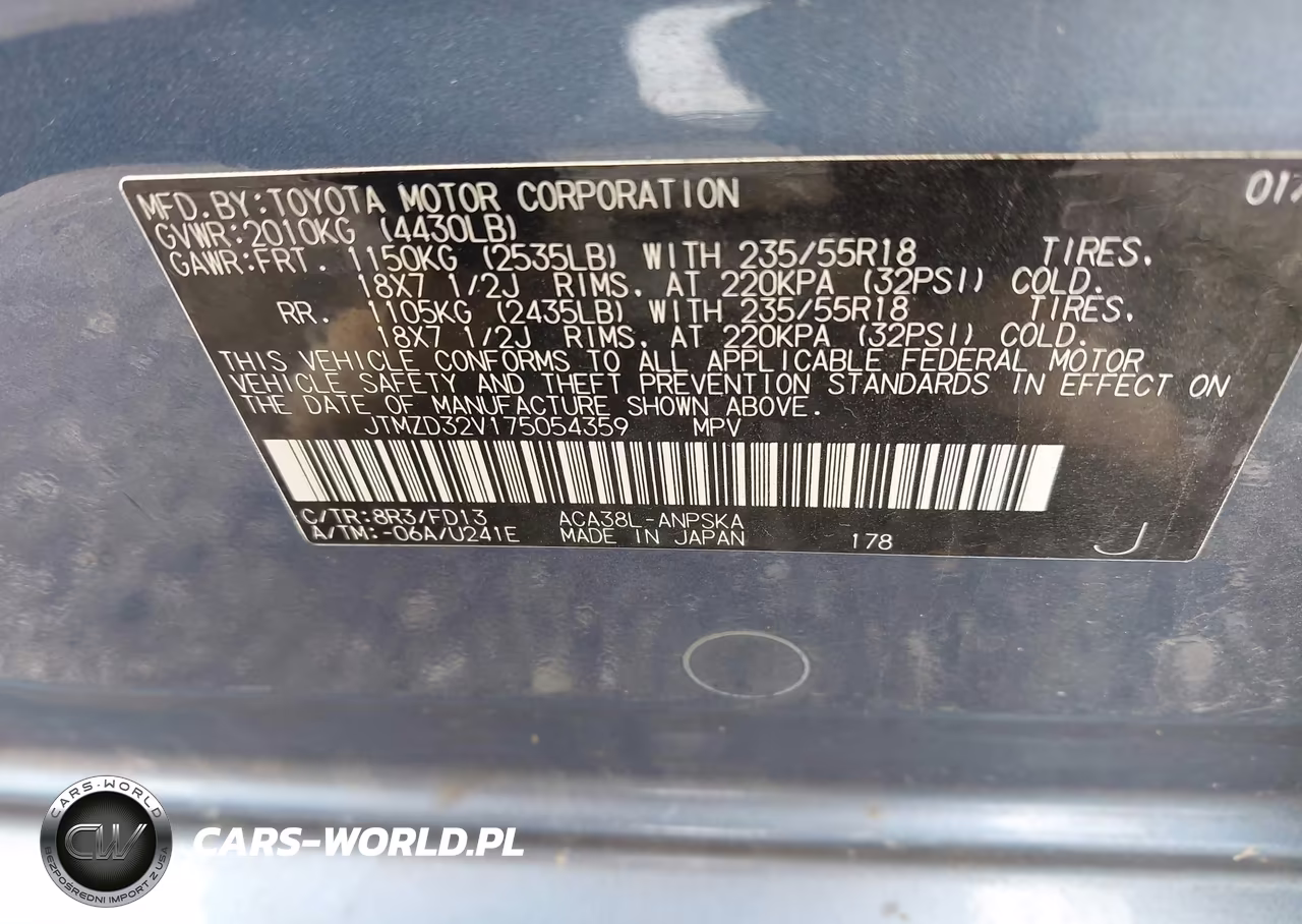 2007 Toyota Rav4 Sport VIN:JTMZD32V175054359 - 9