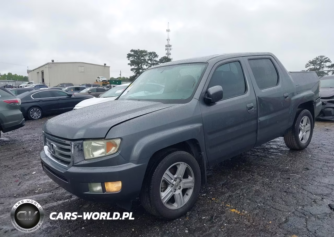 2013 Honda Ridgeline Rtl VIN:5FPYK1F55DB011421 - 2