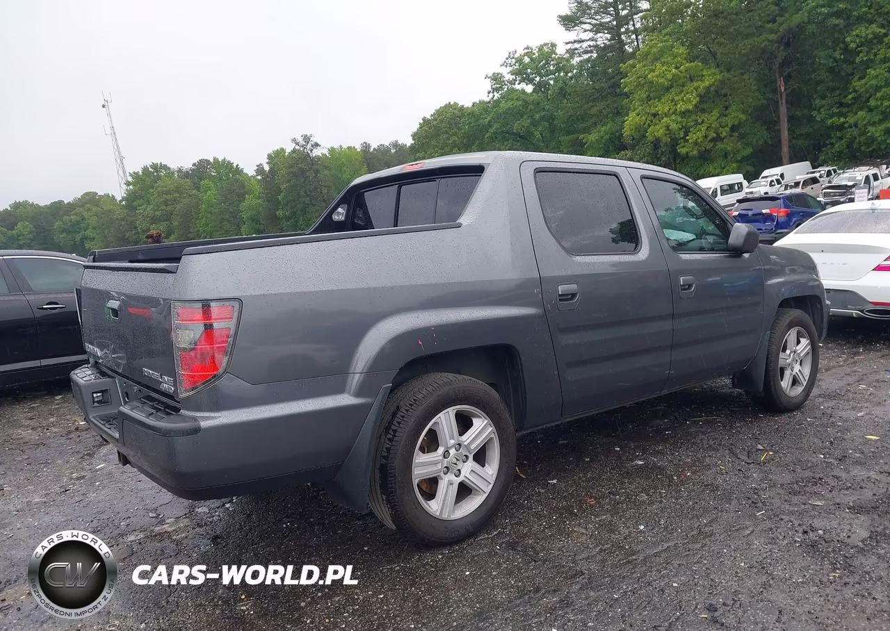 2013 Honda Ridgeline Rtl VIN:5FPYK1F55DB011421 - 4