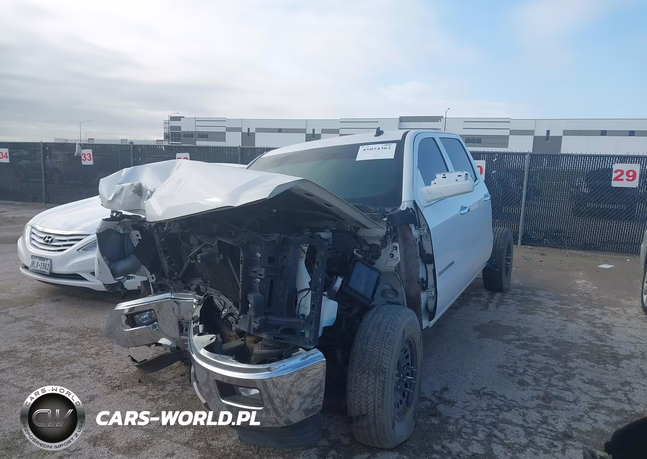 2014 Chevrolet Silverado 1500 2Lt VIN:3GCUKREC8EG334573 - 2