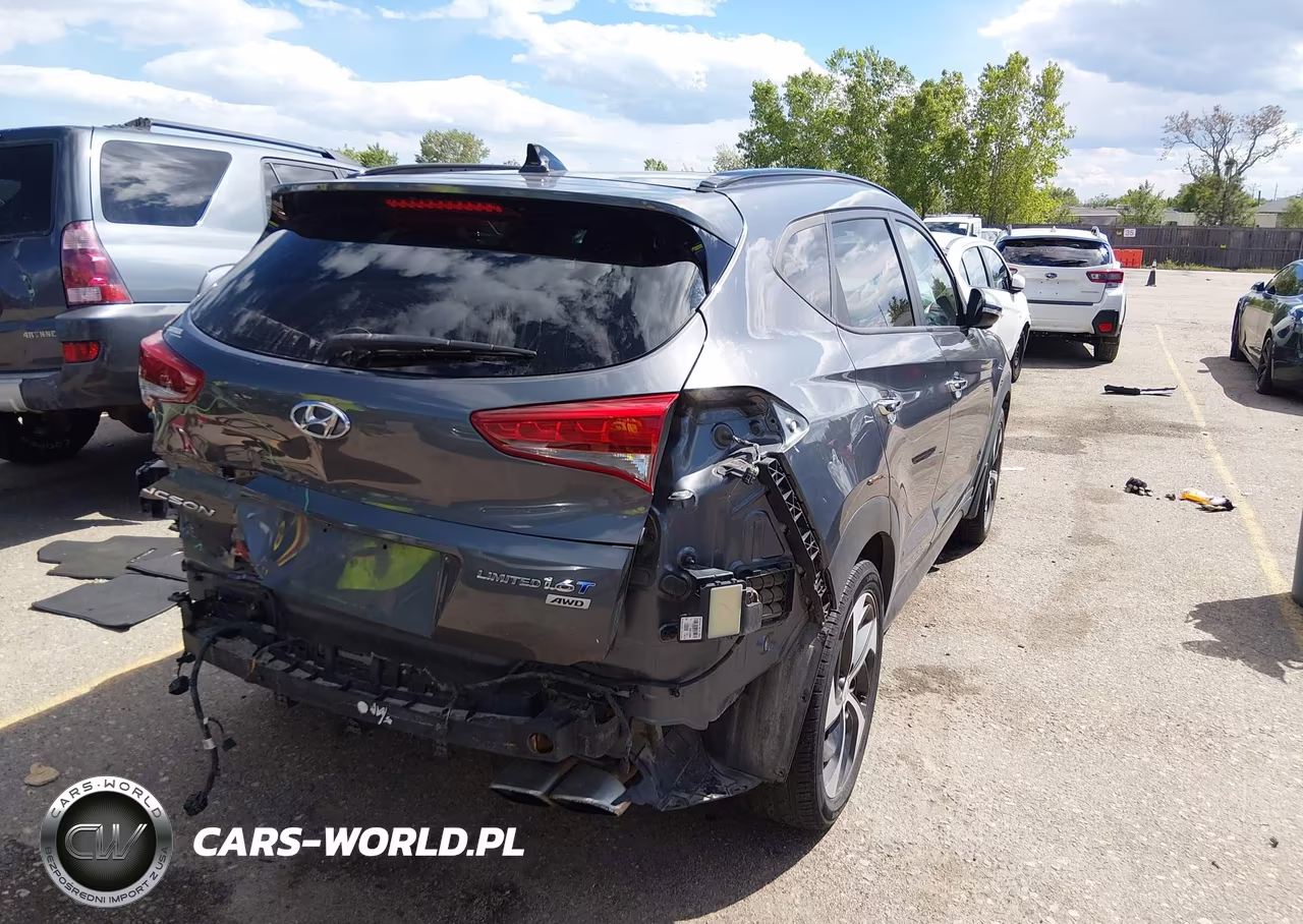 2016 Hyundai Tucson Limited VIN:KM8J3CA25GU025780 - 4