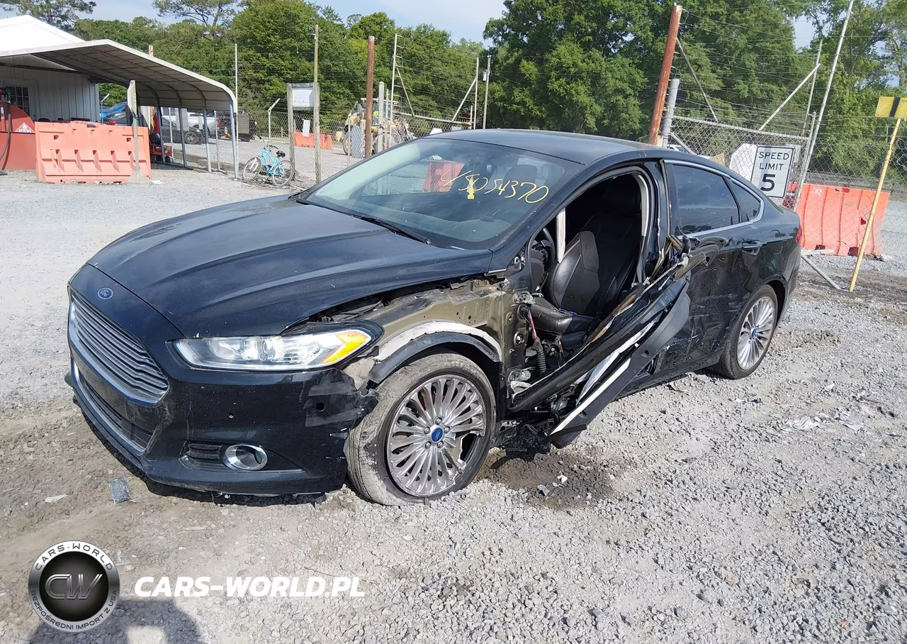 2013 Ford Fusion Titanium VIN:3FA6P0K91DR130169 - 2
