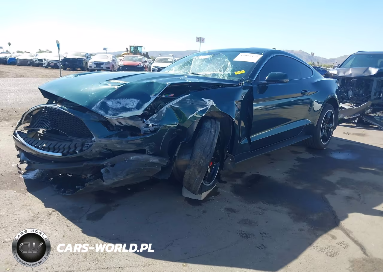 2019 Ford Mustang Bullitt VIN:1FA6P8K06K5502864 - 2