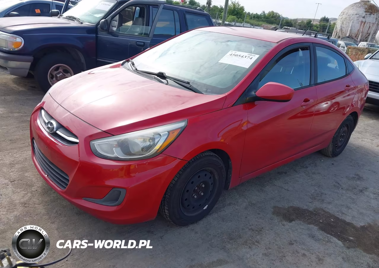 2015 Hyundai Accent Gls VIN:KMHCT4AE2FU864132 - 2