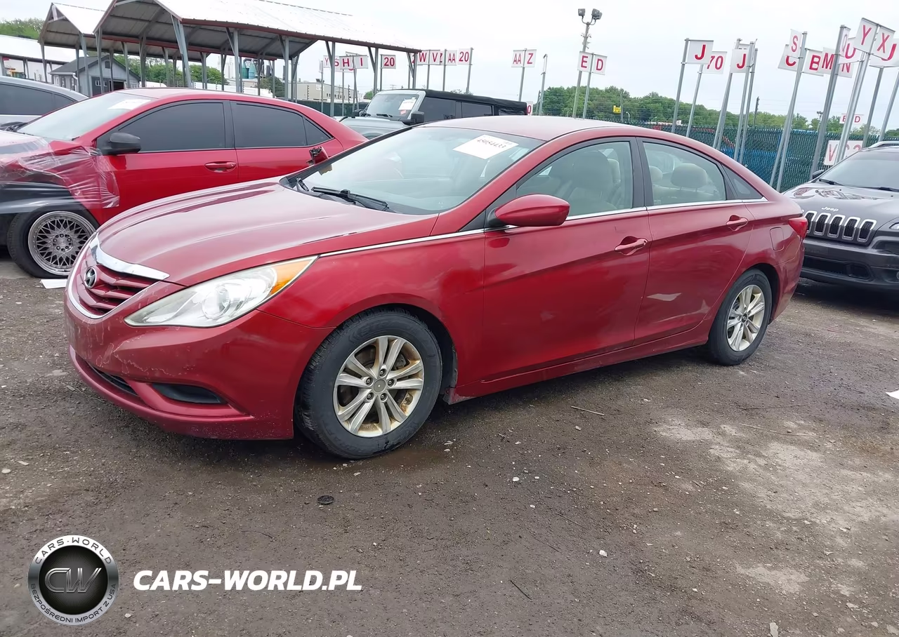 2012 Hyundai Sonata Gls VIN:5NPEB4AC1CH391666 - 2
