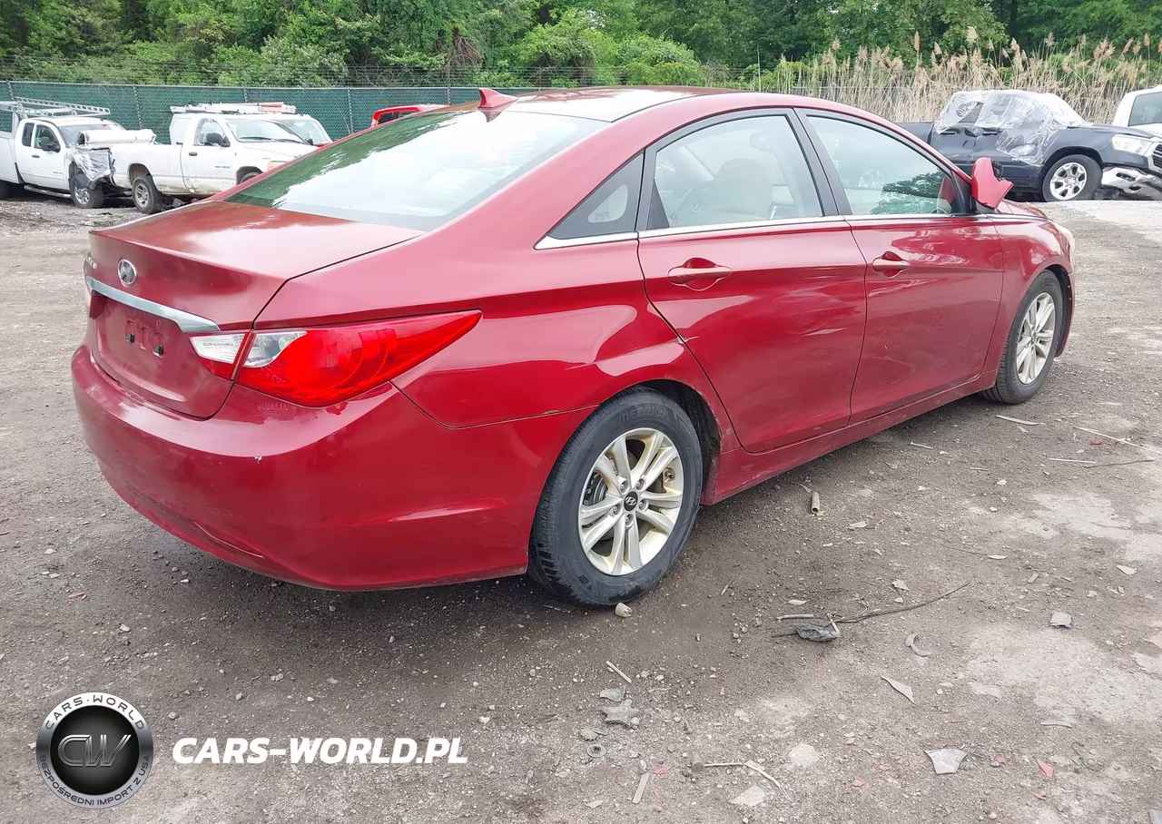2012 Hyundai Sonata Gls VIN:5NPEB4AC1CH391666 - 4