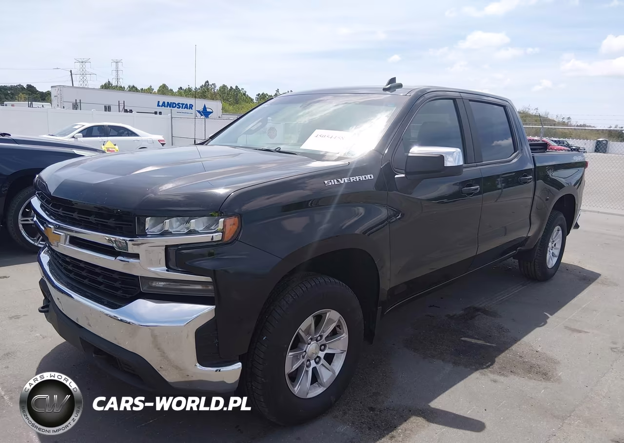 2020 Chevrolet Silverado 1500 4Wd Short Bed Lt VIN:1GCPYDEKXLZ109672 - 2