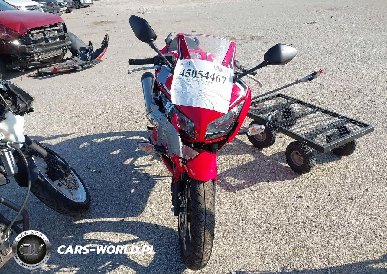 2021 Honda Cbr300 Ra VIN:MLHNC5151M5700538 - 5