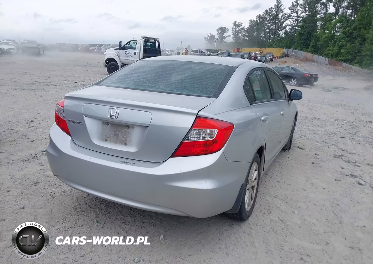 2012 Honda Civic Ex VIN:2HGFB2F84CH519681 - 4