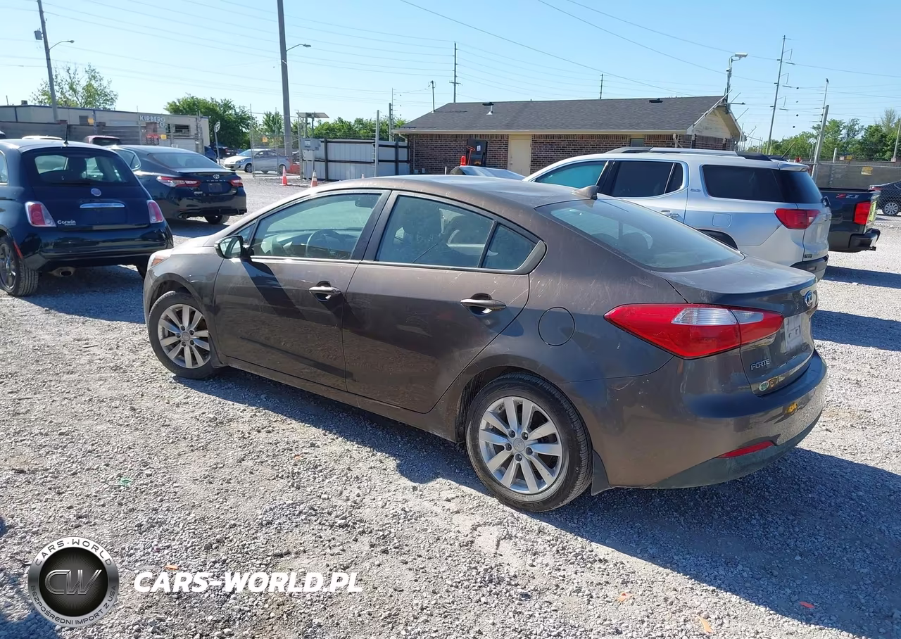 2015 Kia Forte Lx VIN:KNAFX4A61F5357356 - 3