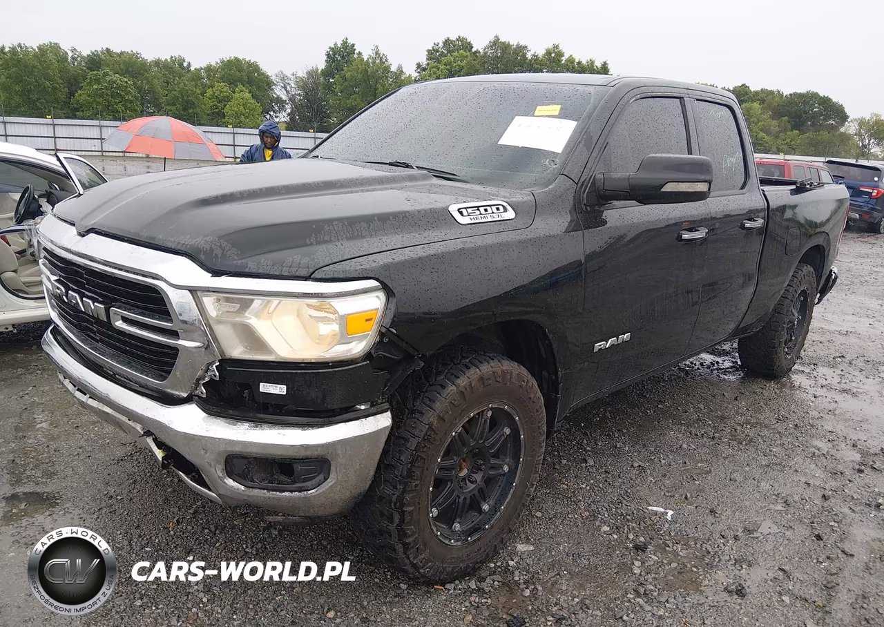 2019 Ram 1500 Big Horn-Lone Star 4X4 6'4 Box VIN:1C6SRFBT8KN654928 - 2