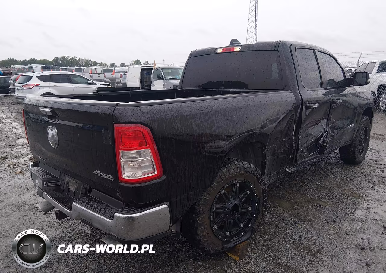 2019 Ram 1500 Big Horn-Lone Star 4X4 6'4 Box VIN:1C6SRFBT8KN654928 - 4