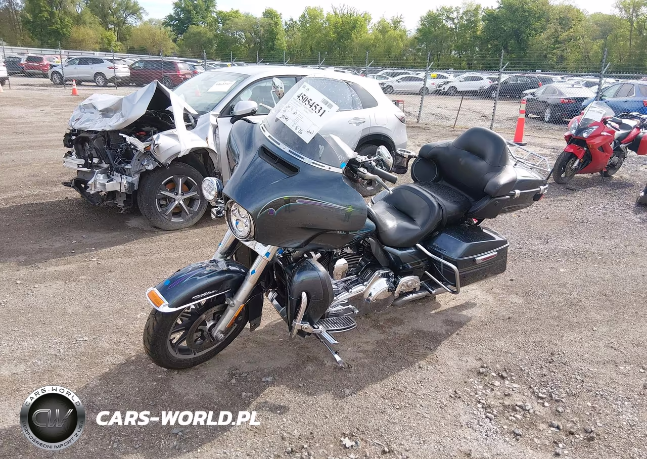 2015 Harley-Davidson Flhtcu Ultra Classic Electra Gld VIN:1HD1FCM17FB633047 - 2