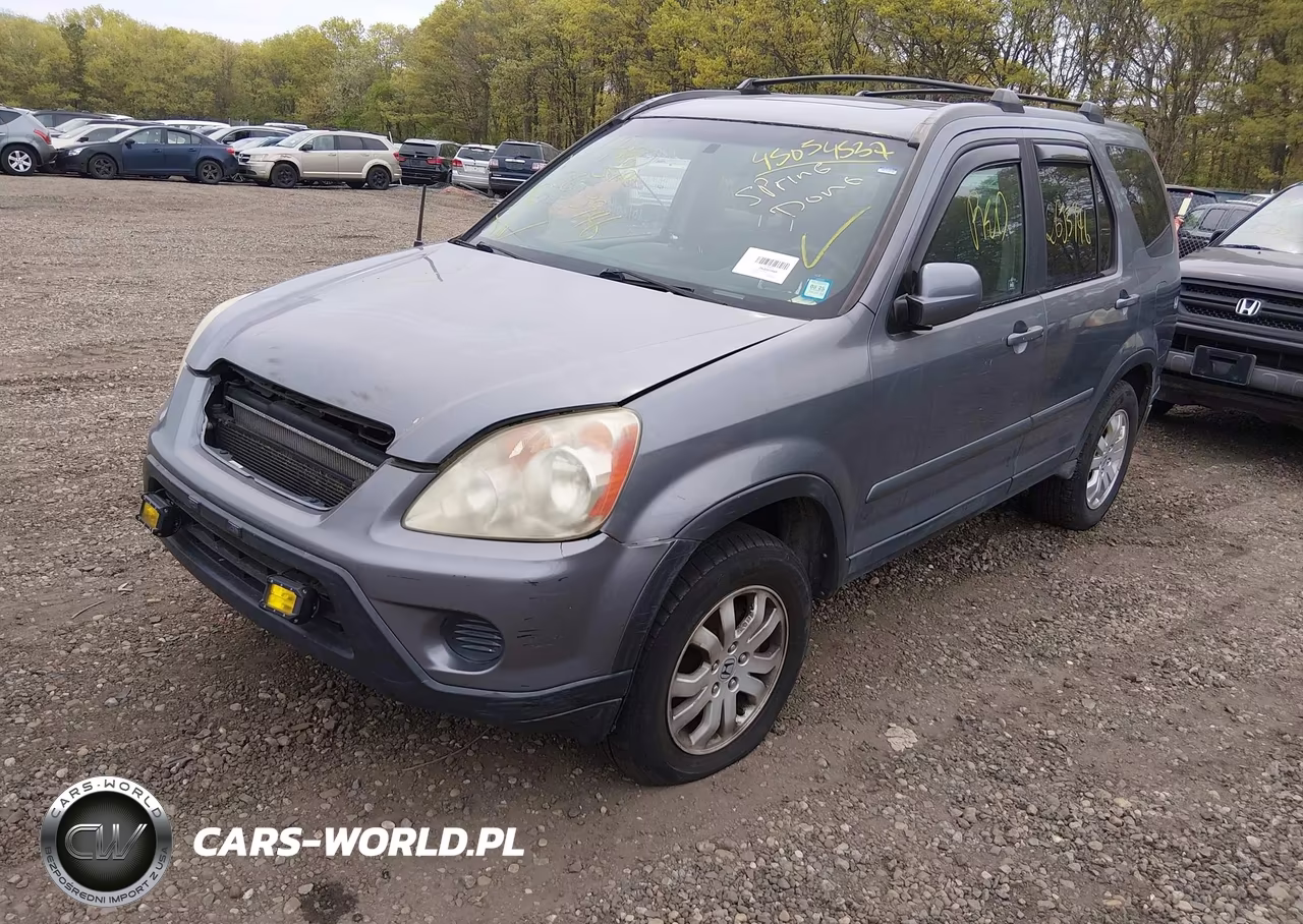 2006 Honda Cr-V Se VIN:SHSRD78946U413887 - 2