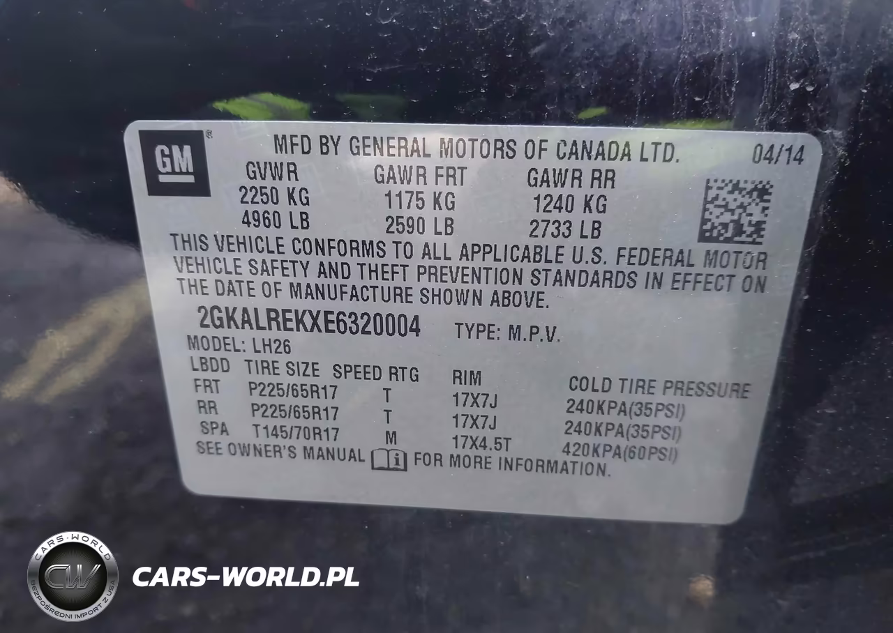2014 GMC Terrain Sle-2 VIN:2GKALREKXE6320004 - 9