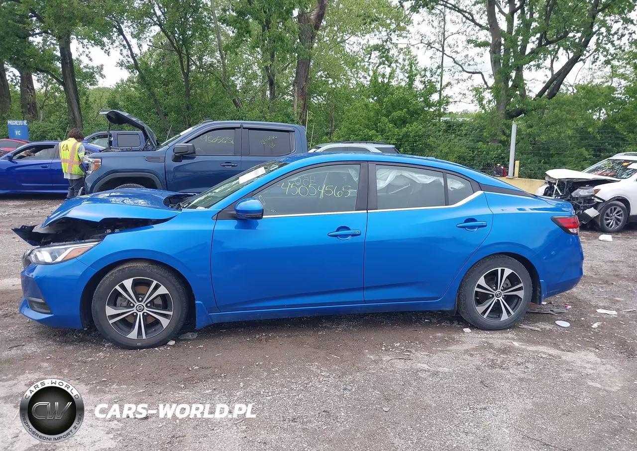 2020 Nissan Sentra Sv Xtronic Cvt VIN:3N1AB8CVXLY223504 - 14