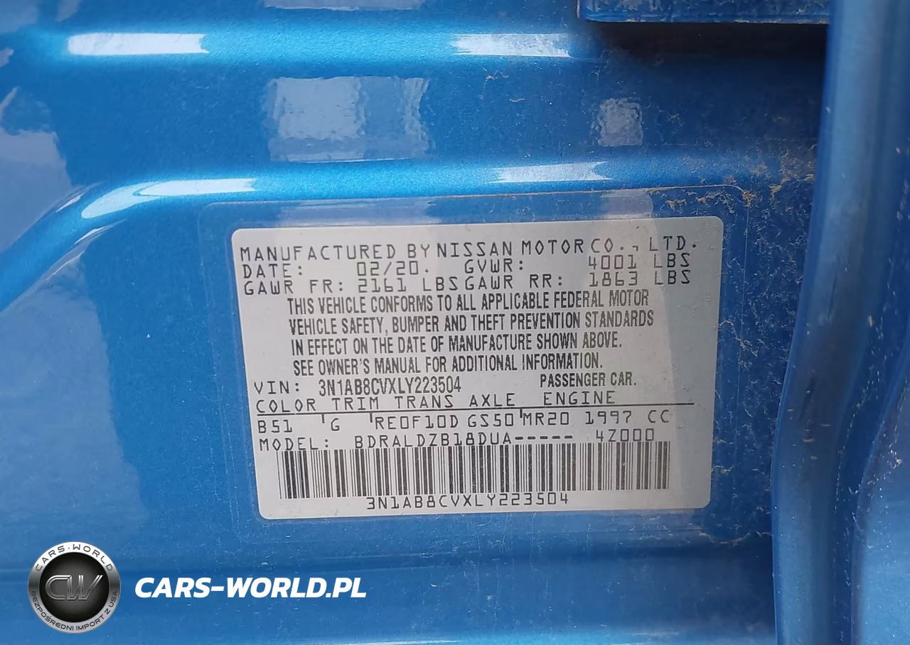 2020 Nissan Sentra Sv Xtronic Cvt VIN:3N1AB8CVXLY223504 - 9