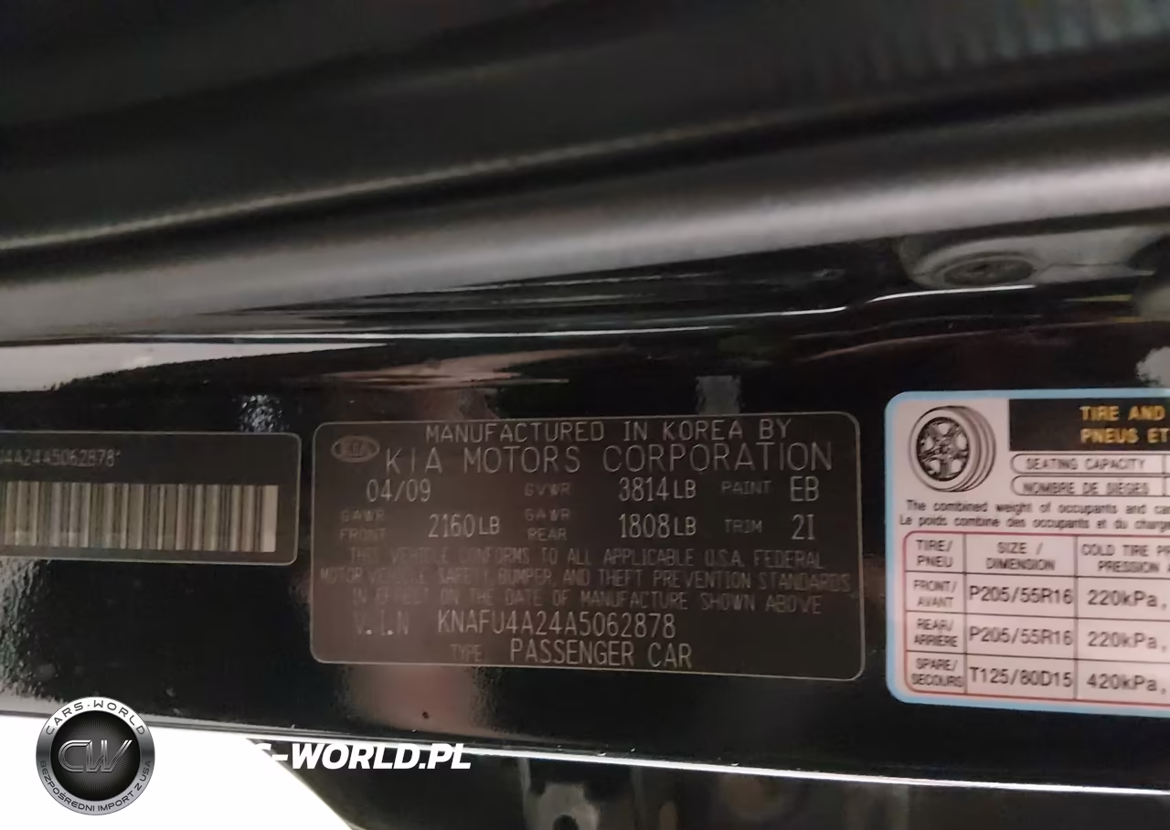 2010 Kia Forte Ex VIN:KNAFU4A24A5062878 - 9