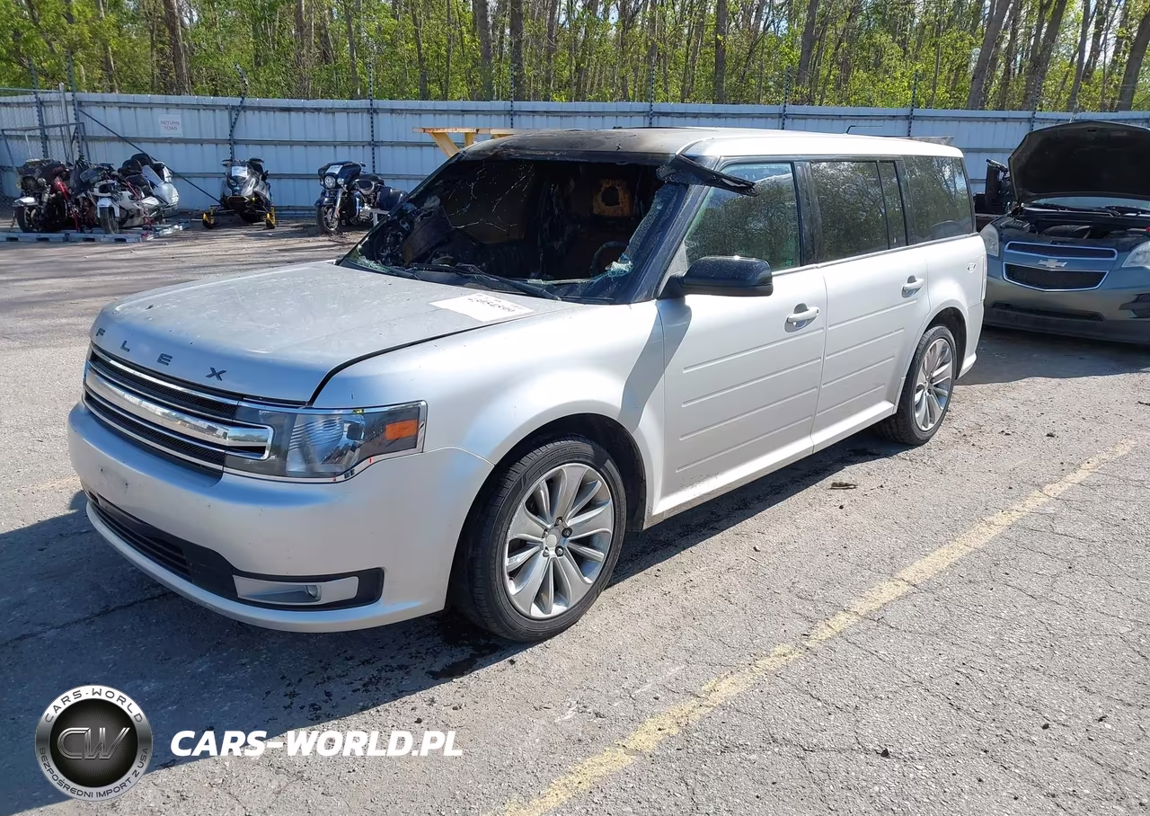 2014 Ford Flex Sel VIN:2FMHK6C81EBD28014 - 2
