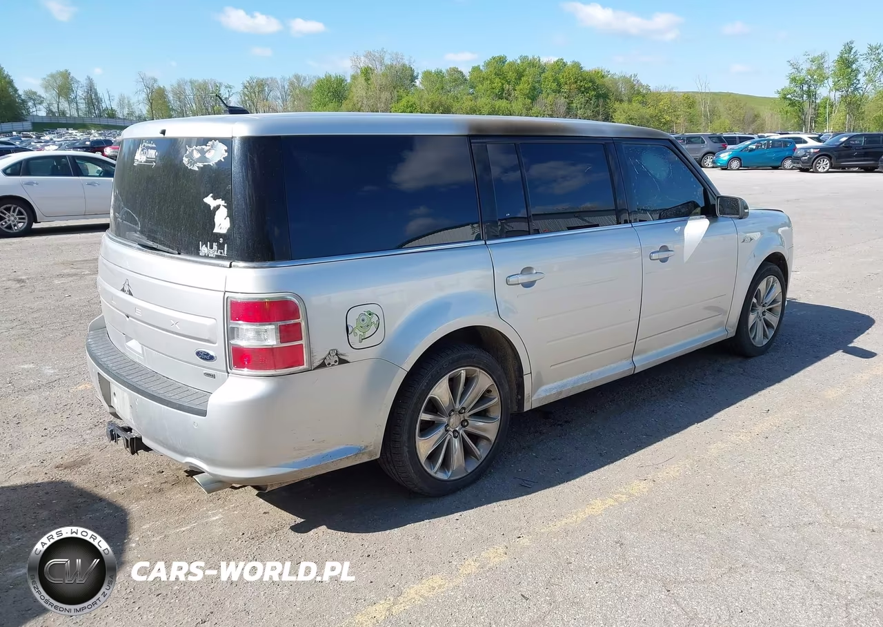2014 Ford Flex Sel VIN:2FMHK6C81EBD28014 - 4