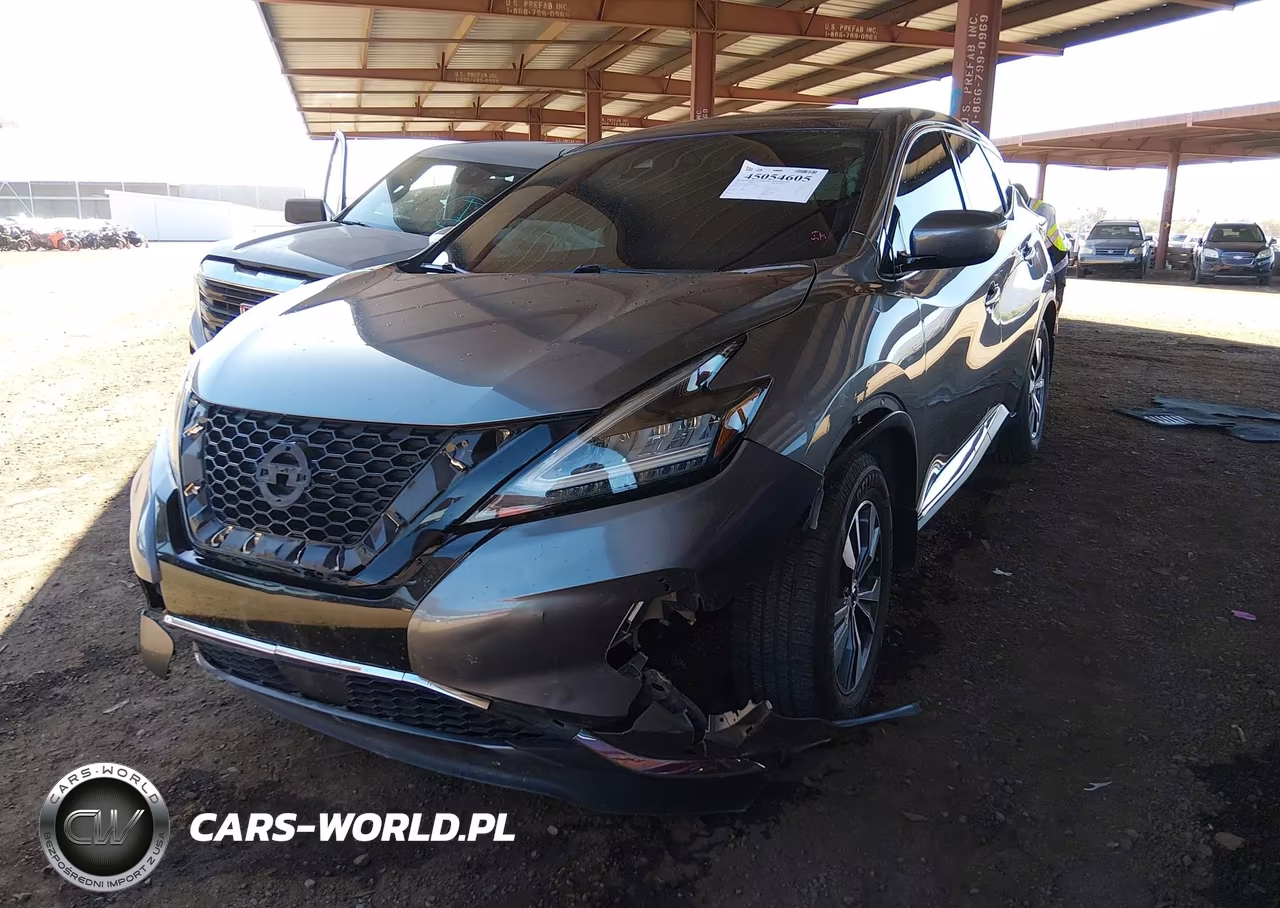 2021 Nissan Murano S Fwd VIN:5N1AZ2AJ5MC121104 - 2