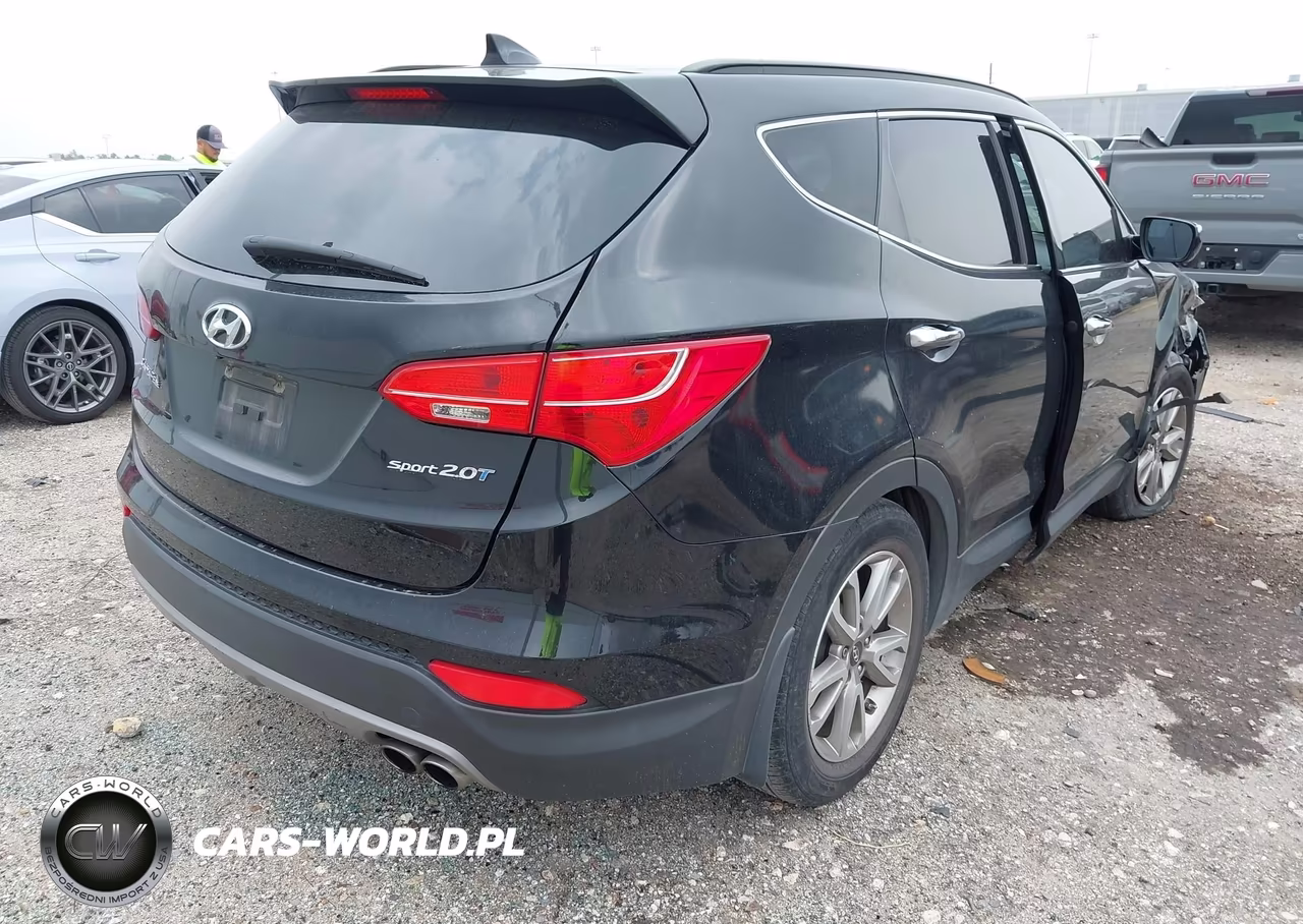 2015 Hyundai Santa Fe Sport 2.0L Turbo VIN:5XYZU3LA6FG262903 - 4