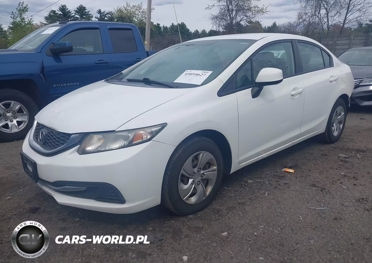 2013 Honda Civic Lx VIN:2HGFB2F50DH501069 - 2