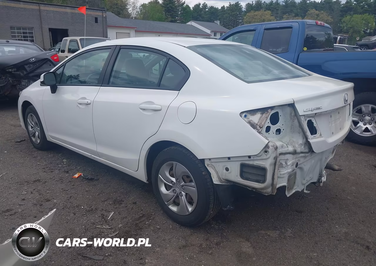 2013 Honda Civic Lx VIN:2HGFB2F50DH501069 - 3