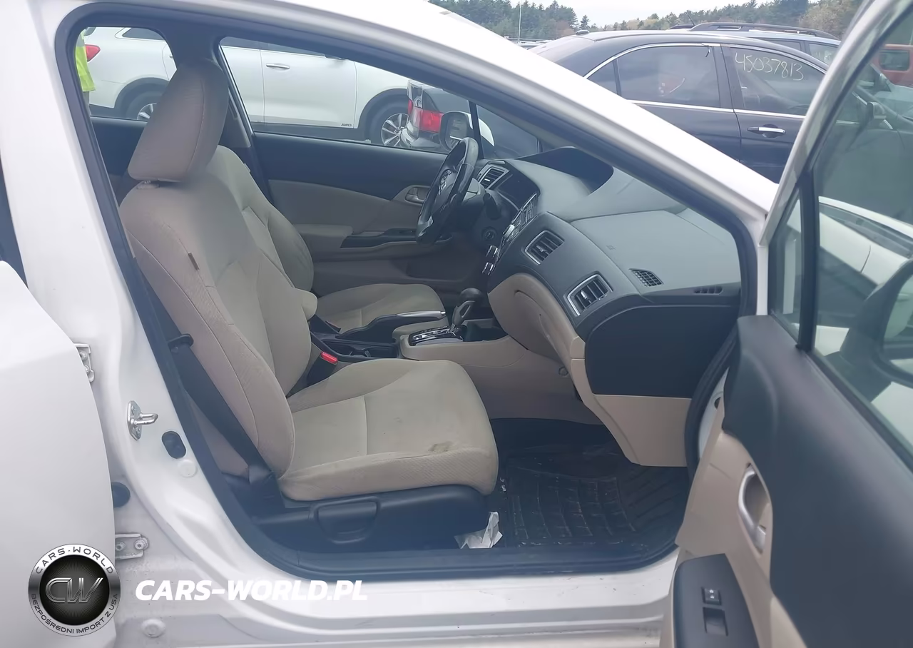 2013 Honda Civic Lx VIN:2HGFB2F50DH501069 - 5