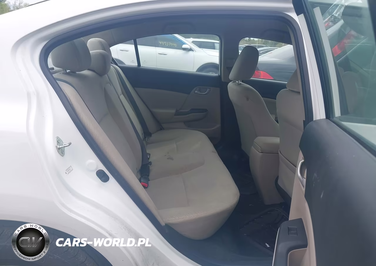 2013 Honda Civic Lx VIN:2HGFB2F50DH501069 - 8