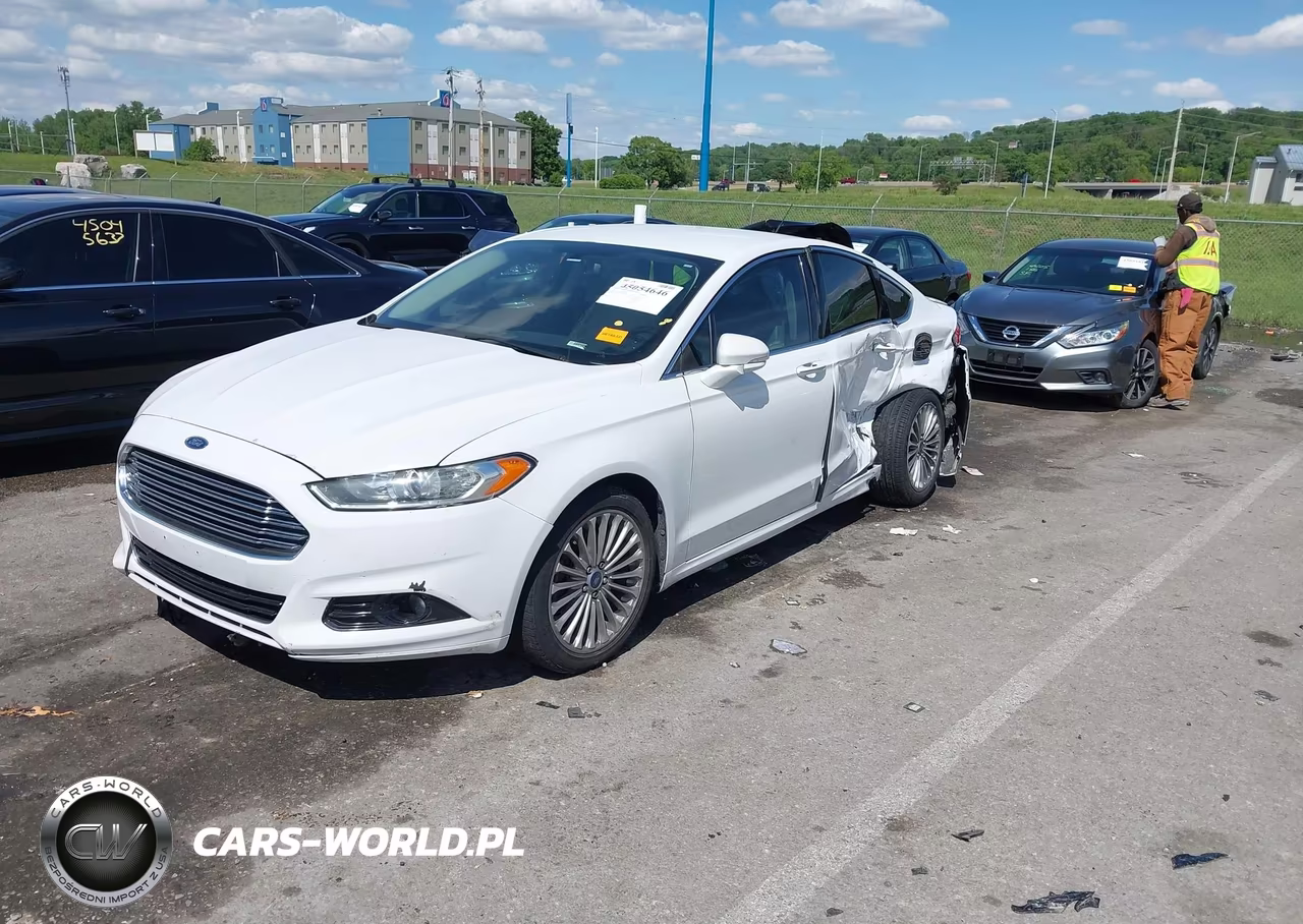 2015 Ford Fusion Titanium VIN:3FA6P0K94FR138446 - 2
