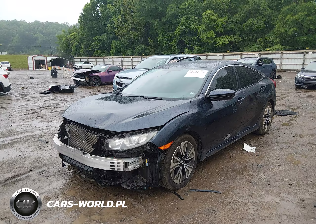 2017 Honda Civic Ex-T VIN:19XFC1F35HE214977 - 2