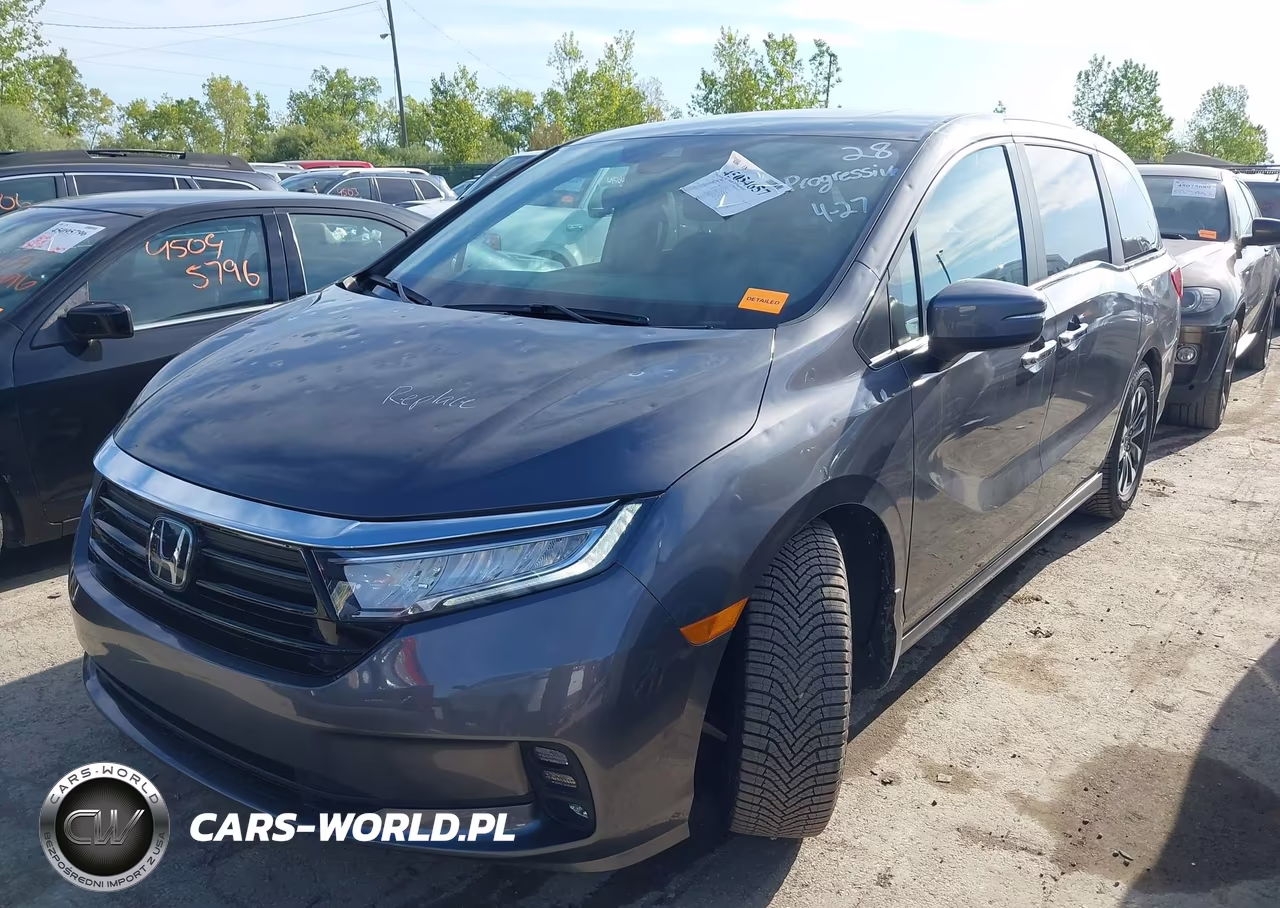 2024 Honda Odyssey Ex-L VIN:5FNRL6H6XRB007417 - 2