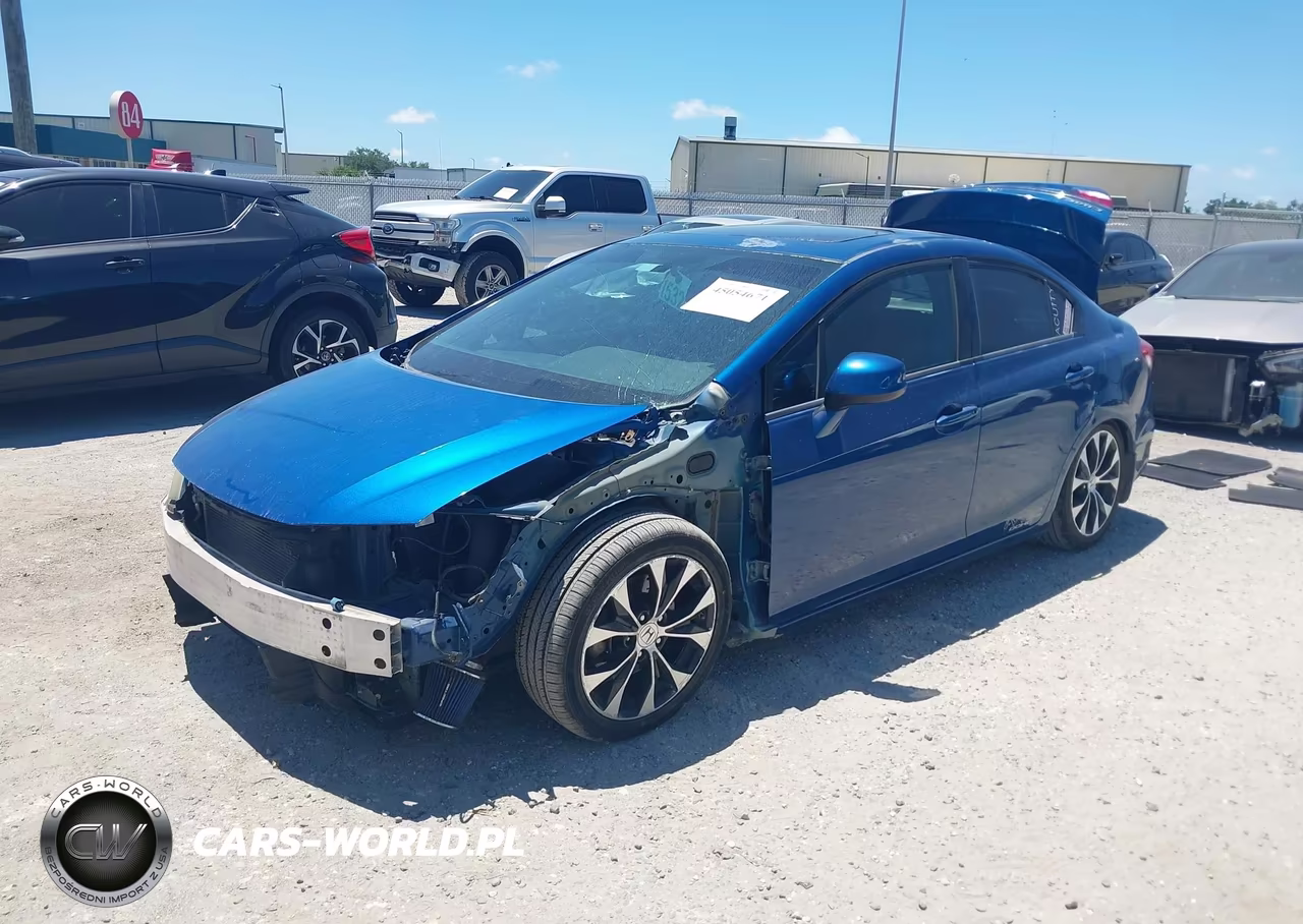2013 Honda Civic Si VIN:2HGFB6E50DH700017 - 2