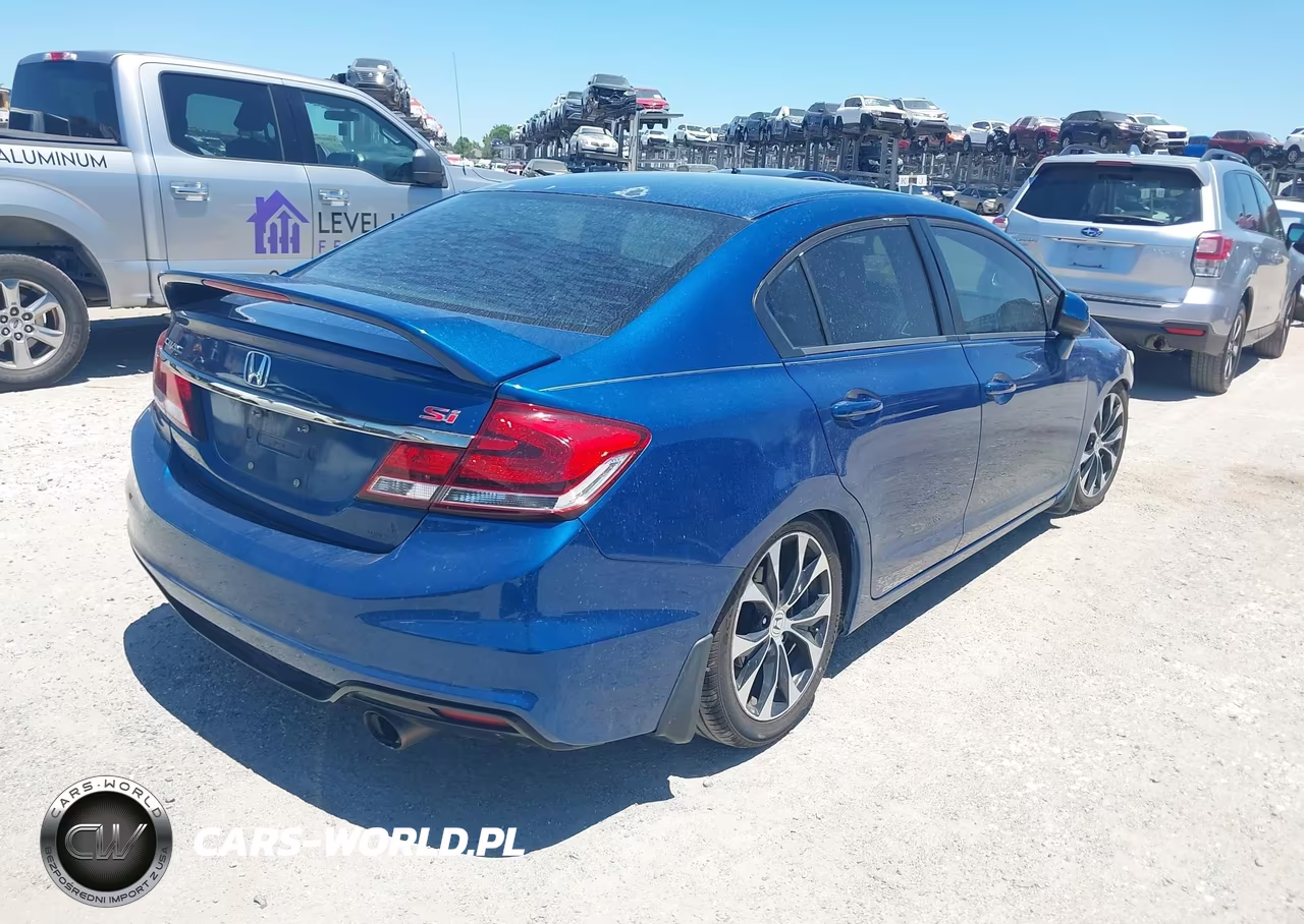 2013 Honda Civic Si VIN:2HGFB6E50DH700017 - 4