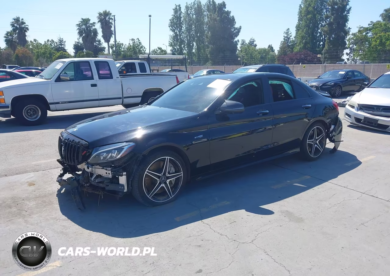 2017 Mercedes-Benz Amg C 43 4Matic VIN:55SWF6EB2HU210178 - 2
