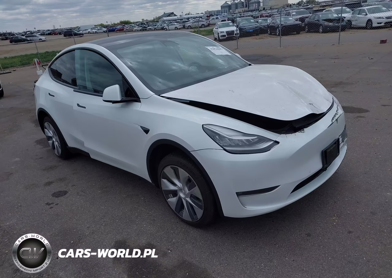 2022 Tesla Model Y Long Range Dual Motor All-Wheel Drive VIN:7SAYGDEE0NF315306 - 1