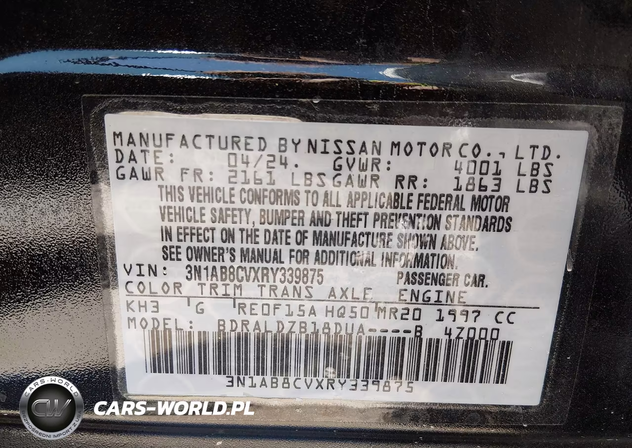 2024 Nissan Sentra Sv Xtronic Cvt VIN:3N1AB8CVXRY339875 - 9