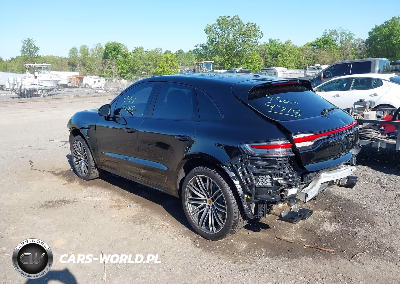 2021 Porsche Macan Turbo VIN:WP1AF2A52MLB60358 - 3