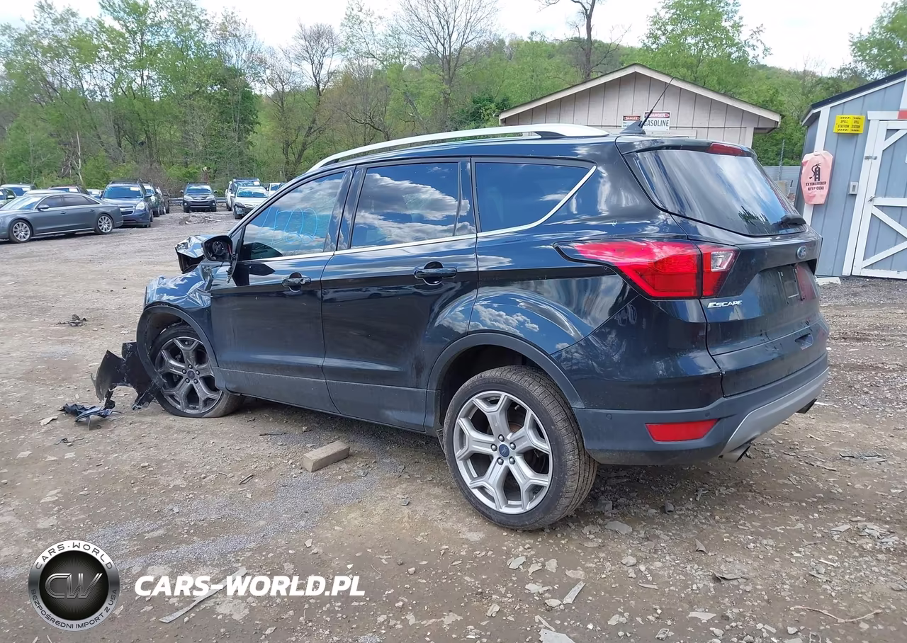 2019 Ford Escape Titanium VIN:1FMCU9J91KUB76369 - 3